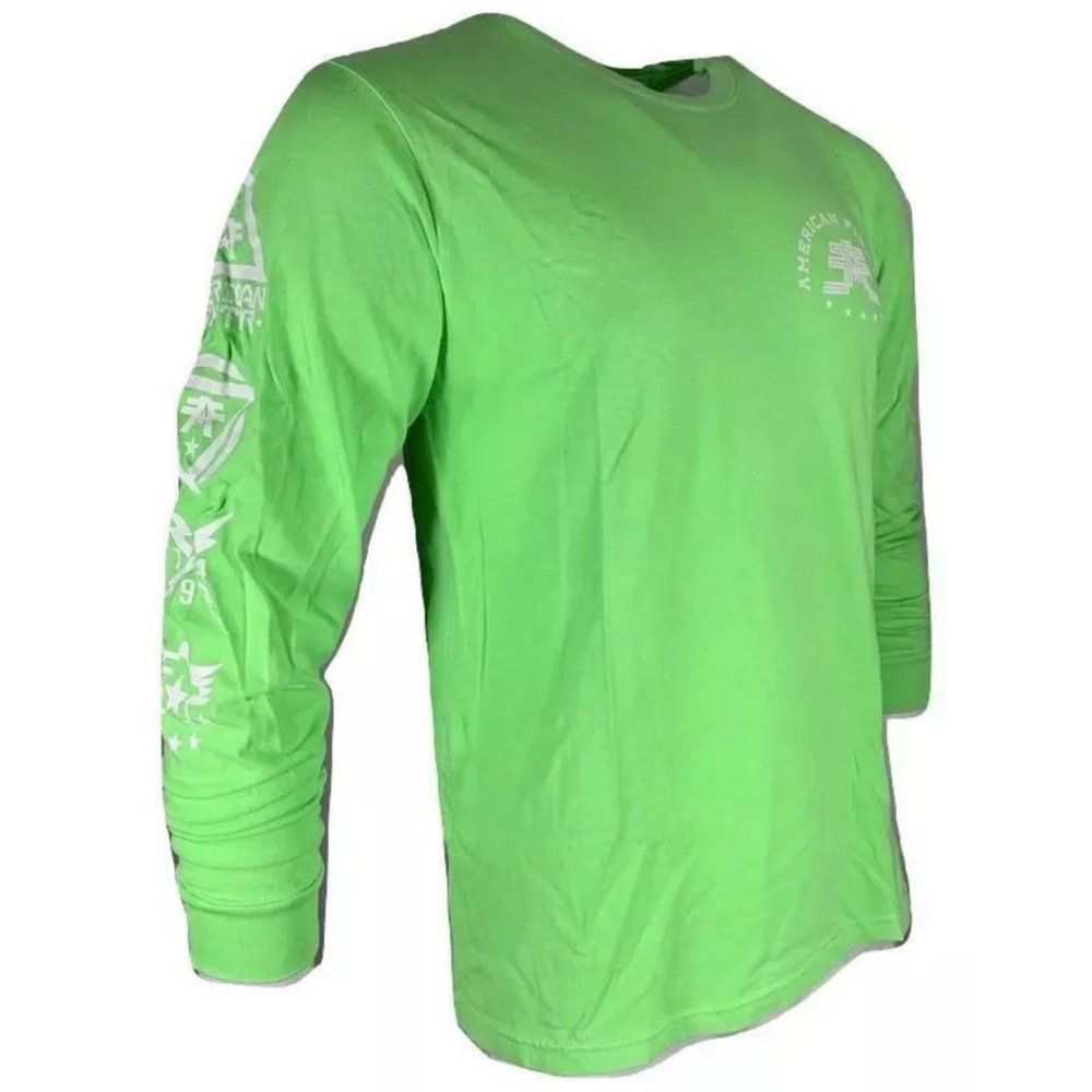AMERICAN FIGHTER Men's T-Shirt L/S BRISTOL TEE - Picture 6 of 9